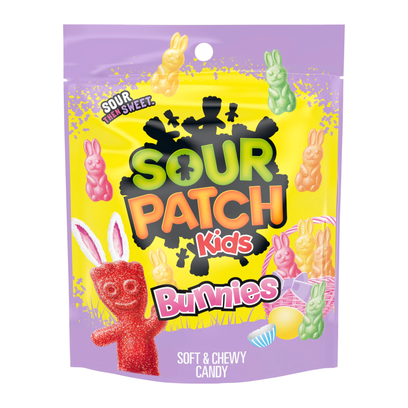 Sour Patch Kids Bunnies Big Bag (Easter Limited Edition) - 10oz (283g)